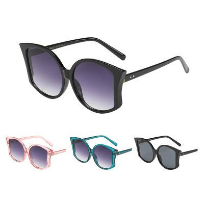 China Comfort Top Selling Fashionable Round Cat Ear Women Sunglasses for sale