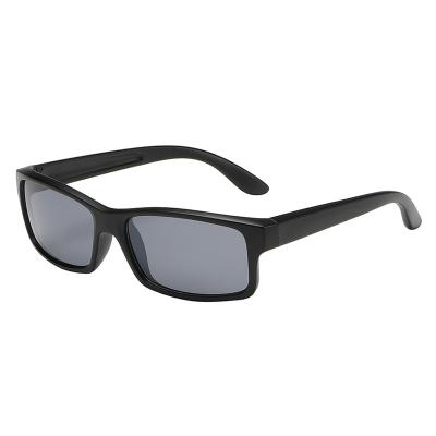 China Relieve Good Quality Rectangle Plastic Frame Classic Sunglasses for sale