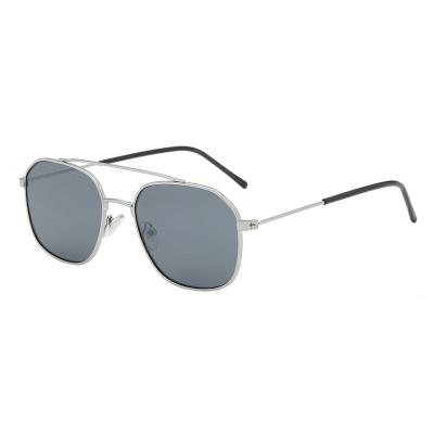 China Custom Classic Round Frame Metal Comfort Logo Unisex Sunglasses for sale