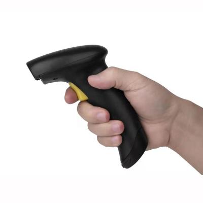 China Commercial Cheap Price Scanning CMOS Sensor Wireless Barcode Reader Gun Handheld Barcode Scanner For Supermarket for sale