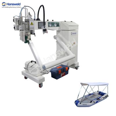 China Garment Shops Most Flexible PVC Vinyl Welder Hot Air Welding Machine Ships Canvas for sale