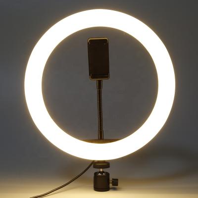 China New 8 Inch USB Selfie Ring Light Fill Flash Led Camera Phone Photography Ring Lights For Smartphone Live Emission Outer Diameter 20CM for sale