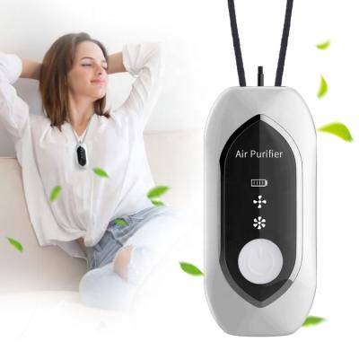 China 2021 New China Household Rechargeable Negative Generator Portable Portable Air Purifier for sale