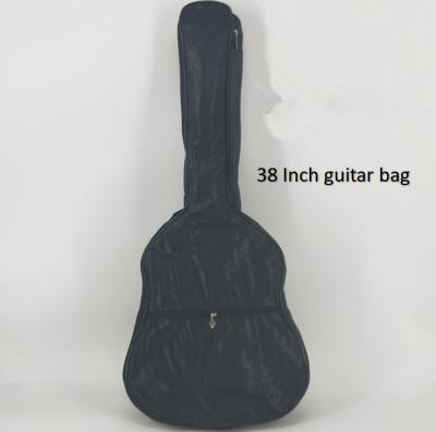 China Waterproof Cheapest 38 Inch Oxford Waterproof Electric Acoustic Guitar Bag With Zippered Pocket for sale