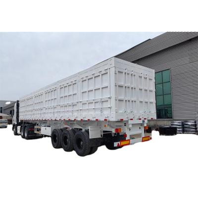 China Other Trailers China Manufacturer High Side Wall Tipper Dump Cargo Trailer For Transport Cargo Livestock for sale