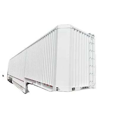 China Other trailers China manufacturer 53ft dry van semi trailer with aluminum alloy cargo box for sale for sale