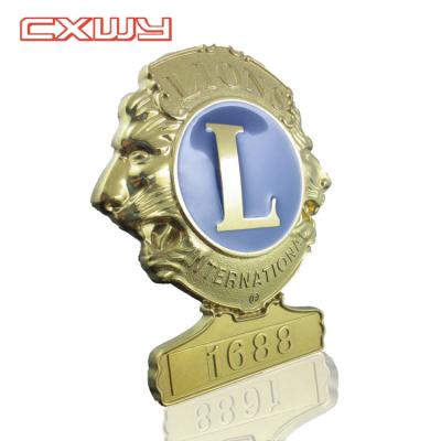 China Windshield Stickers Brand 3d Car Logo Zinc Alloy Emblem for sale