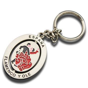 China Customizable China Cartoon Metal Stainless Steel Key Key Chain for sale