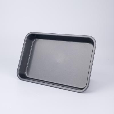 China Sustainable non-stick carbon steel baking tray for sale