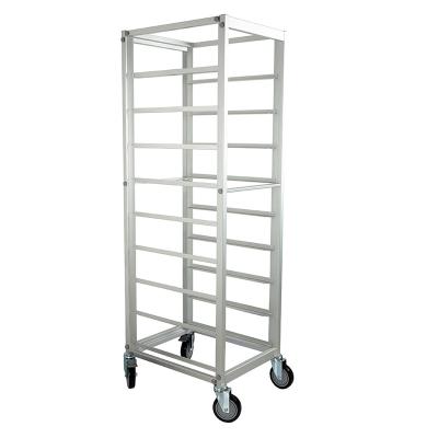 China Sustainable Commercial Hot Use Factory Sale Aluminum Alloy Bakery / Bread Store Use Rack for sale