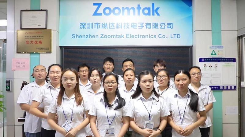 Verified China supplier - Shenzhen Zoomtak Electronics Co., Ltd.