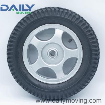 China 24V mobility scooter wheelcast power wheelchair rear wheel 3.00-8 with whole rim (main size: 17*48mm*6mm) for sale