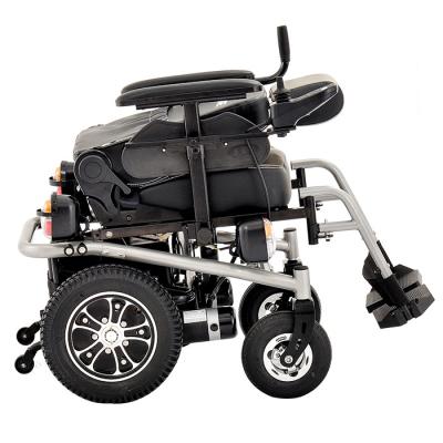 China Cheap Price Small Lightweight Folding Electric Power Motorized Remote Automatic Beach Travel Pedal Wheelchair Car For Old Man DP600 for sale