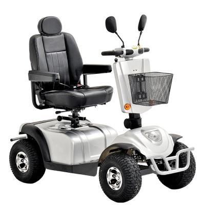 China Aluminum Alloy CE Heavy Duty 4 Wheel Single Seat Mobility Scooter For Disabled for sale