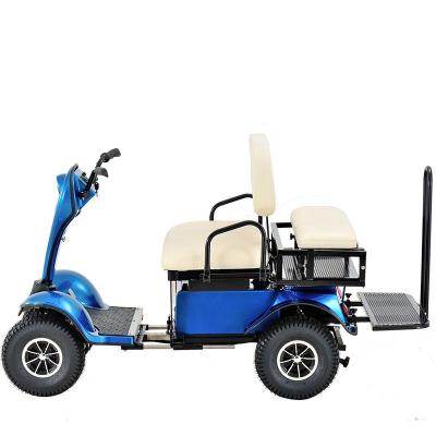 China Aluminum Alloy Electric Mobility Scooter For Disabled Heavy Duty 2 Seat Mobility Scooter for sale