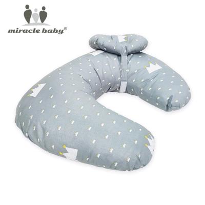 China Comfortable Anti-Apnea Baby Care Pillow Breastfeeding Feeding Pillow Caregiver Washable Arm Care Breastfeeding Pillow for sale