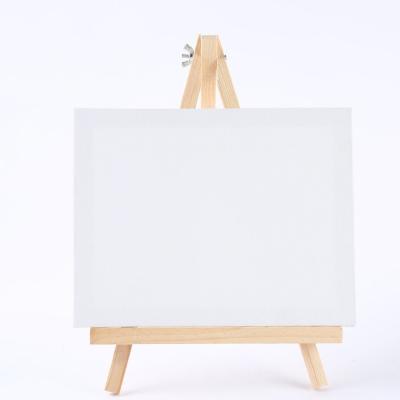 China Acrylic Easel Gouache Oil Painting Painting Kids Open Easel And Painting Table Top Canvas For Children for sale