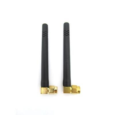 China ABS+PCB 75MM Right Angle 2.4GHz Antenna 2.4GHz Wifi Communication Antenna 3dBi Wifi Wireless Antenna for sale