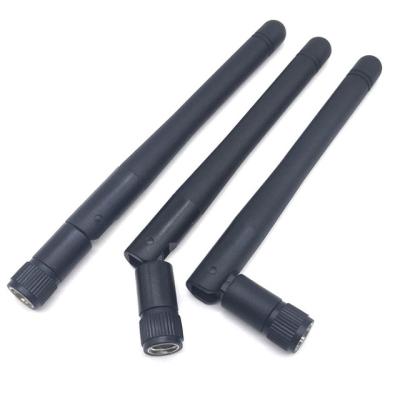 China 3dBi 2.4GHz 2.4G 5.8G Dual Band Rubber WiFi External WIFI Antenna With SMA Male 108mm 108MM Or Customized Size for sale