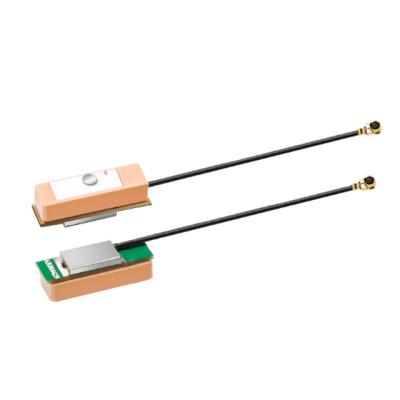 China Ceramic+PCB GPS GNSS 1575MHz factory price customized internal active ceramic patch antenna 16*6*2mm with IPEX for sale