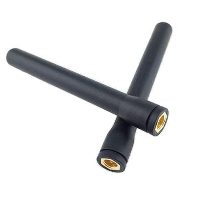 China Waterproof Whip GSM Rubber Antenna With SMA Straight Connector 78MM for sale