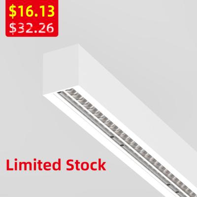 China High Lumen High Lumen Multiple Supermarket Desks Bookcases 4000K 60W LED Aluminum Linear Fixture Light for sale