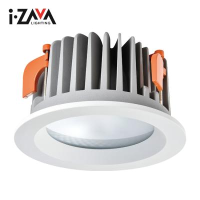 China Indoor Aluminum IP54 Protectiion of IP54 Anti-Glare Anti-Glare COB Output High Lumen 36W 42W Class Recessed Led Down Light for sale