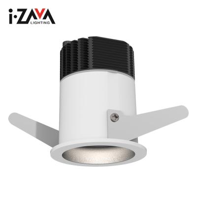 China High Quality Anti Glare Aluminum IP44 6W 8W COB Recessed LED Spot Light for sale