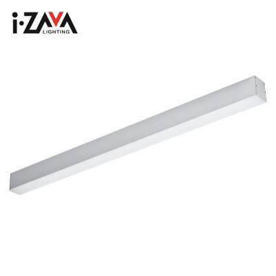 China No Dark Space Diffuser /Various Mounting Ways Fashionable Simple Aluminum Indoor Office Studio 60CM 120CM 24W 48W Linear LED Light for sale