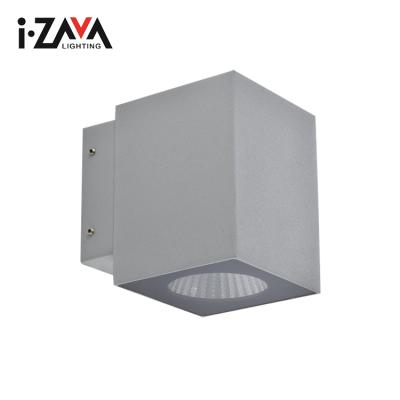 China High Quality Waterproof IP65 Powder Coating New Design Garden IP65 Aluminum Waterproof COB 10W LED Outdoor Wall Lamp for sale