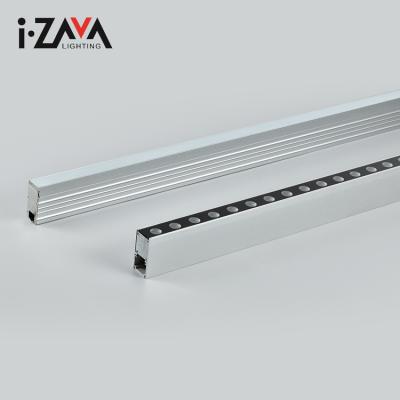 China Thickened Tempered Inground Garden Profile Wall Uniform Waterproof Ip67 Uniform Outdoor Seal To Be Glass Light Led Recessed Linear Inground Lights for sale