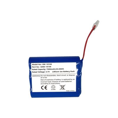 China Smart Security Panel 7800mAh Alarm System Battery For Honeywell Smart Security Panel Pro Lithium Ion Battery 7 300-10186 for sale