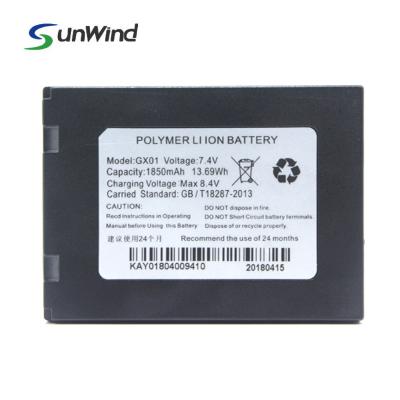 中国 POS Terminal 7.4V 1850mah K370 Li-ion Battery Pack For Nexgo G3 GX01 G870 POS Terminal Battery 販売のため