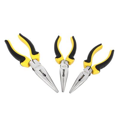 China MULTI FUNCTIONAL Universal Diagonal Nose Pliers Set Stainless Steel Needle Nose Pliers Long Nose Pliers for sale