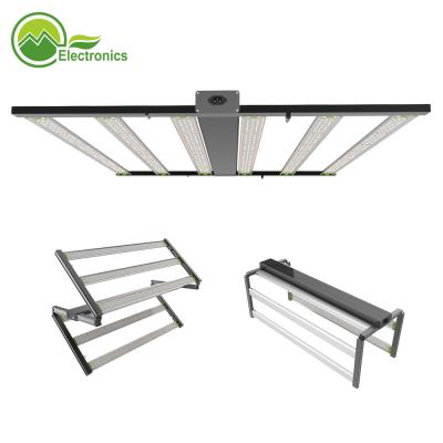 China Seed Starting Smallest Light Area 5x5ft Foldable LED Light Bar Package 640w LED Grow Lights For Indoor Plants for sale