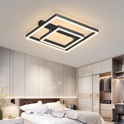 China Suspended Led Simple Modern Nordic Decor Lamp Simple Bedroom Living Room Lamp Fixture Ceiling Lights for sale