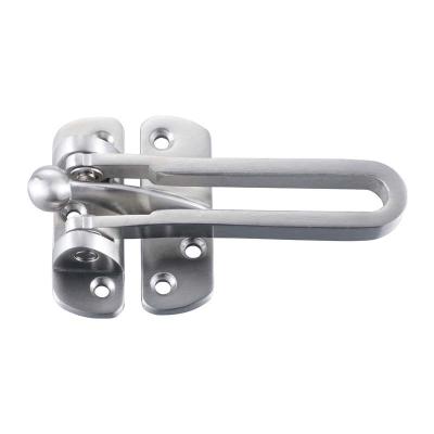 China Door Safety Reinforcement Stainless Steel Swing Bar Door Guard Modern Zinc Alloy Brass Chrome PVD Gold Nickel Plated for sale