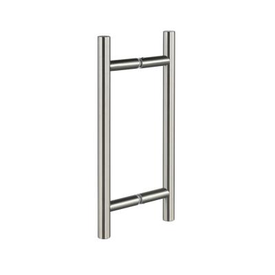 China Modern Door Pull Handle Shower Room Commercial Project Tube Chrom Glass Satin Modern Steel Online Technical Support Customized 3 Years for sale