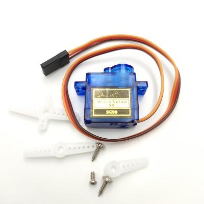 China Racing car toy/smart lock diving device/micro aircraft SG90 9g mini servo motor for 6ch RC robot small helicopter airplanes servo for sale