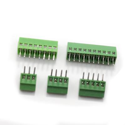 China KF128-2.54-6P PCB Connector Screw Terminal Chinese KF128 2.54mm 2p 3p 4p 5p 6p 7p 8p for sale