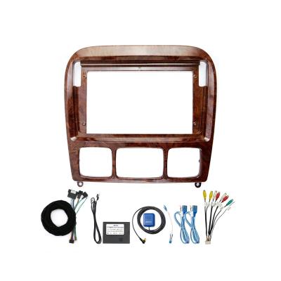 China Car Radio Screen Meihua Car Radio Face View For Mercedes Benz W220 2006 S Series With Wiring Cable Harness Connector for sale