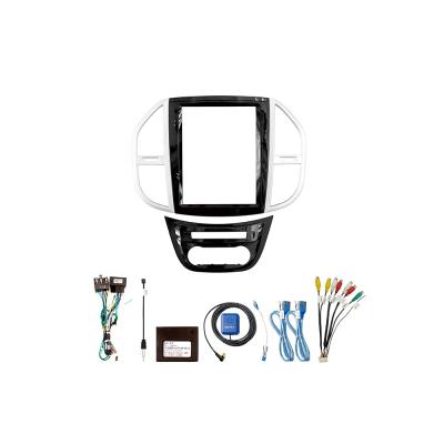 China For Car Radio Screen Meihua Car DVD View Kits For Mercedes Benz Vito 2016 - 2020 With Cable Wiring Harness for sale