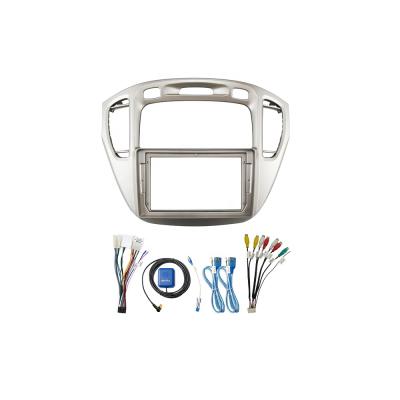 China Car Radio Screen Meihua Car Radio Visual Sight For Toyota Highlander 2000-2007 With RCA Cable Wiring Accessories for sale