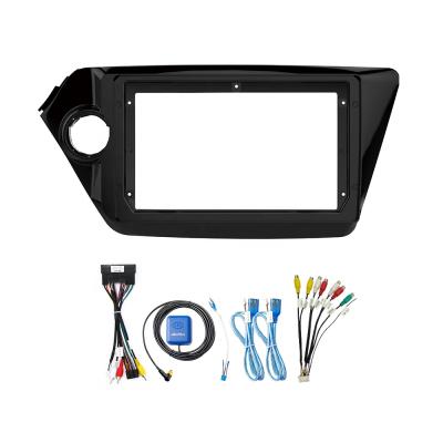 China For High Quality Car Radio Screen Meihua Stereo Audio Cable For KIA K2 Rio 2011-2016 Radio Player With View Plastic Kits for sale