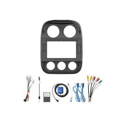 China Car Radio Screen Meihua Car Radio Sight And Cable Harness For Jeep Compass 2010 2016 With Canbus RCA Cables for sale