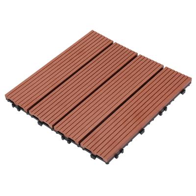 China Garden traditional outdoor plastic wood deck 300 DIY generation anti-corrosive environmentally friendly (thick) floor for sale