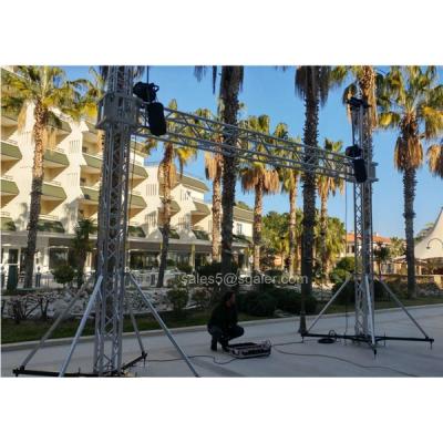 China Aluminum Movable Goal Post Boot DJ Lighting Truss - Goal Post Truss System Structure for sale