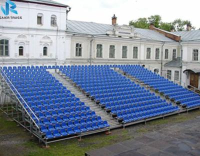 China Competitive price selling movable aluminum bleachers seating for gymnasium staduim for sale