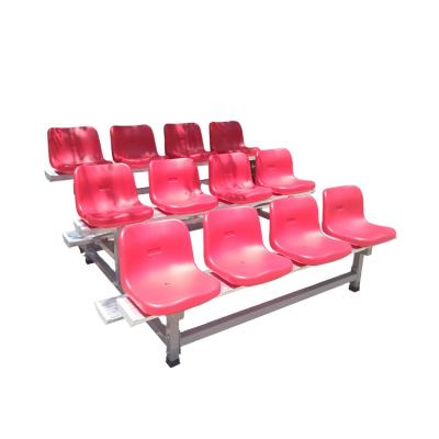 China Competitive Price Factory Price Bleacher With Plastic Seat Bleach Bleacher Chair for sale