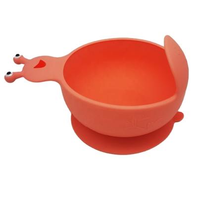 China Top Rated Asian Zen Food Serving Bowls Suction Silicon Baby Feeding Bowl For Kids for sale